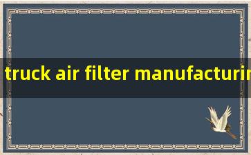 truck air filter manufacturing machine